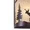 Vaxcel Bryce 1 Light Bronze Rustic Deer Tree Indoor Outdoor Flush Wall Sconce WS55408BBZ - alternate 3