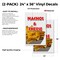 Signmission Nachos & Cheese, Vinyl Decals Only 24 Inch x 36 Inch, Vinyl Decal, 2PK DSB-2436-2PACK-Nachos & Cheese - alternate 2