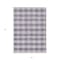 Homeroots 5' X 8' Lavender And Ivory Plaid Washable Indoor Outdoor Area Rug 595494 - alternate 7