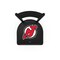 Holland Bar Stool Co 25" Blk Wrinkle New Jersey Devils Stationary Counter Stool, Ladder Back L00425NJDevl - alternate 4