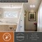 Vaxcel Grace 2-Light Semi-Flush Mount Ceiling Light, Satin Nickel, Clear Glass, 14.75-In. C0381 - alternate 5