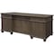 Carson Double Ped Desk Weathered Dove IMCA680 - alternate 1