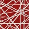 Homeroots 3' X 5' Red And Ivory Geometric Washable Indoor Outdoor Area Rug 600486 - alternate 2