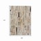 Homeroots 9' X 12' Taupe And Gray Striped Washable Indoor Outdoor Area Rug 615528 - alternate 6