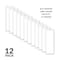 C-Line Products 1" x 2-13/16" Self-Adhesive Binder Label Holders, 12/PK, PK/BX, 10BX/CT 70013-BX - alternate 5