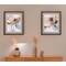 Homeroots 23" X 27" Brushed Silver Frame Watercolor Poppy, Set Of 2, 2PK 365979 - alternate 4