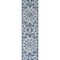 Jonathan Y Flora Abstract Bold Mandala High-Low Dark Blue/Cream 2 ft. x 8 ft. Indoor/Outdoor Runner Rug AMC112E-28 - alternate 1