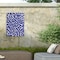 Trademark Fine Art Outdoor Canvas Art  Treechild 'Blue Brush Strokes Pattern' Wall Art for Patios, or Gardens 1X17007-OC3547WR - alternate 3