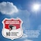 Signmission Video Surveillance Shield Sign Property, 4 inch X 4 inch, Vinyl Decal, 2PK SHI-D-2PACK-4-472 - alternate 3