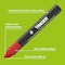 Tracer Construction Lumber Crayon Markers, Red, 12PK ACM2 - alternate 3