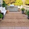 Homeroots 5' X 8' Khaki And Beige Geometric Washable Indoor Outdoor Area Rug 630502 - alternate 6