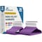 Lifemaster Purple Velvet Kids Hangers 50 Pack, 10.83" Non-Slip, Slim ABS, Swivel Hook & Notches LMVVBH50PU - alternate 1