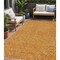 Homeroots 5' X 8' Orange Gray And Ivory Polka Dot Washable Indoor Outdoor Area Rug 599065 - alternate 1