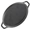 Megachef 6 Piece Mini Cast Iron Oval Pan with Wood Tray Set 750123652M - alternate 3