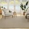 Homeroots 9' X 12' Natural And Light Brown Geometric Indoor Outdoor Area Rug 551539 - alternate 7