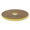 Scotch-Brite Clean and Shine Pad, 17" Diameter, Yellow/Gold, PK5 09544 - alternate 4