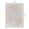 World Rug Gallery Bohemian Stripes Washable Non Slip Area Rug 9 ft x 12 ft Beige WR73BEIGE9X12 - alternate 6