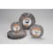 Standard Abrasives LARGE FLAP WHEEL, 6 IN DIA WHEEL, 1 IN W FACE, 100 GRIT, FINE GRADE 7010331212 - alternate 3
