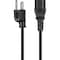 Monoprice Power Cord - NEMA 5-15P to IEC 60320 C13_ 14AWG_ 15A/1875W_ 3-Prong_ B 5295 - alternate 5