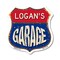 Signmission Logan's Garage, 12 Inch X 12 Inch, Aluminum Metal Sign SHI-A-12-383-LOGAN - alternate 1