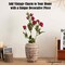 Uniquewise 7-inch Rustic Broken Rim Vintage-Inspired Vase Decorative Ceramic Pottery for Home Decor Accent QI004786 - alternate 6