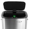 Elama 14.5 Gallon Automatic Sensor Hands Free Trash Can in Matte Silver ELM-UH8-55L - alternate 2