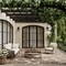 Homeroots 9' X 12' Natural And Ivory Floral Indoor Outdoor Area Rug 551494 - alternate 2