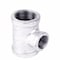 B & K STZ Industries 1 in. FIP X 1 in. D FIP 0.5 in. D FIP Galvanized Malleable Iron Reducing Tee 501877 - alternate 4