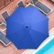 Infinipower 9FT Outdoor Patio Umbrella with 8 Ribs, Blue 3A88LGBRLA9BLUV2 - alternate 3