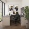 Connexion U Shaped Desk Workstation, U-Shaped, Slate/Sandstone, 92.6" D X 65.9" H, 71.1" W X Melamine 93879-59 - alternate 5