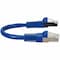Add-On 6IN RJ-45 MALE TO RJ-45 MALE CAT7 STRAIGHT BLUE S/FTP COPPER PVC PATCH ADD-0-5FCAT7-BE - alternate 6