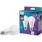 Signify 100W Equivalent 5 CCT A19 Medium Dimmable LED Light Bulb, 2PK 586883 - alternate 4