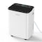 Edendirect 70 pt. 5,000 sq. ft. Dehumidifier with Drain Hose, Bucket in White, Variable Speed, Auto Defrost ZR-AP25-2007EE - alternate 1