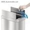 Hls Commercial 18 gal Rectangular Indoor Metal Can, Silver, Touchless Sensor Lid, Stainless Steel, 10.4 in HLS18WRSL - alternate 7