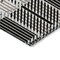 Homeroots 5' X 8' Black Gray And Brown Plaid Washable Indoor Outdoor Area Rug 597542 - alternate 5