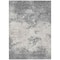 Homeroots 10' X 14' Gray And Beige Abstract Washable Indoor Outdoor Area Rug 599501 - alternate 6
