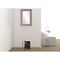 Homeroots 18" Black Laminate Accent Cabinet With Three Shelves 477661 - alternate 3