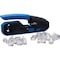 Ideal 5-3/8" Crimper and Connector Kit RJ-45, RJ-11 33-396 - alternate 1