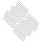 Charles Leonard Double Bevel Plastic Ruler, 6", Clear, 36PK CHL80610 - alternate 1