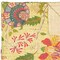 Homeroots 50" X 70" Yellow And Pink Floral Cotton Quilted Kantha Throw Blanket with Embroidery 544516 - alternate 5