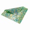 Apollo Tile Skosh 11.6inx11.6in Glossy Emerald Green Glass Mosaic Wall and Floor Tile 18.69 sqft/case, 10PK APLNB88GN442A - alternate 3