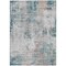 Homeroots 8' X 10' Teal Blue Beige And Copper Abstract Washable Indoor Outdoor Area Rug 587887 - alternate 4