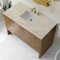 James Martin Vanities Hudson 48" Single Vanity, Honey Oak w/ 3 CM Tajnar Eclos Top 435-V48-HNO-3TJR - alternate 5