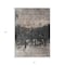 Homeroots 3' X 5' Taupe And Charcoal Abstract Washable Indoor Outdoor Area Rug 606128 - alternate 6