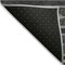 Homeroots 8' X 10' Black And Beige Geometric Washable Indoor Outdoor Area Rug 599607 - alternate 5