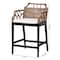 Bali & Pari Abiel Natural Rattan Counter Stool 267-14629-ZORO - alternate 5