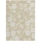 Homeroots 5' X 8' Beige And Ivory Floral Washable Indoor Outdoor Area Rug 599857 - alternate 7