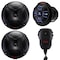 Pyle Marine Bluetooth Receiver Speaker Kit PLMRKT8BMIC - alternate 1