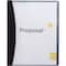 Gbc Clip Report Cover 8-1/2 x 11", Black W21533 - alternate 1