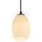 Access Lighting Brandy FireBird, Pendant, Oil Rubbed Bronze Finish, White Firebird Glass 28023-1C-ORB/WHTFB - alternate 3